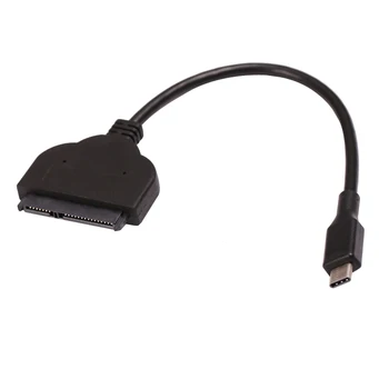 Tip C, USB 3.0, Da SATA Kabel 22pin TypeC Prenos Podatkov Kabel Adapter Za Macbook DELL ASUS PC Zunanji trdi disk 2.5