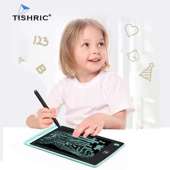 TISHRIC za 6,5 palčni Grafiko tablet LCD Pisni obliki Tablet za Otroke Risalno Desko Otroke Darila za Risanje Pad/Stylus Božična Darila