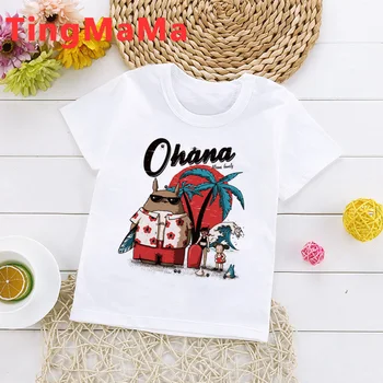 Totoro Živahen Stran t-shirt majica s kratkimi rokavi dekliška otroci otrok poletje Anime risanke Luštna obleka