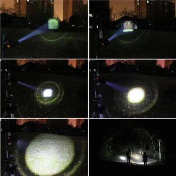 Ultrafire XM-LT6 svetilko, baklo linterna ledzaklam pLampe de poche Zoom 5 način 18650 svetilka luz flash svetlobe taschenlampe