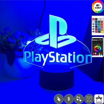 Ura Znanja namizne Svetilke Playstation SCE Igra blagovna Znamka Edinstvena za Rojstni dan za Otroke Dropship Neposredne Dobave Vzdušje Dekor