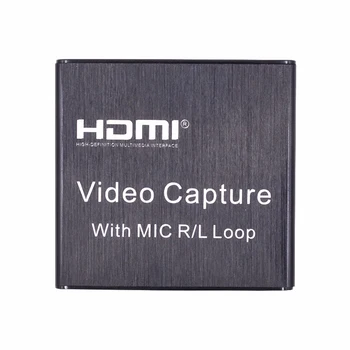 USB 3.0 4K Zanke izhod Audio in Video posnetki Kartico 2.0 HDMI Snemanje Polje Mic v Telefon Igra, v Živo Pretakanje za Preklop PS4 DVD Kamere