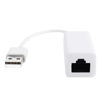 USB Zunanji Hitro Kartico USB2.0 Do Kabel Ethernet LAN 10/100Mbps Omrežnih Kartic Za Prenosnik lan adapter Za Mac OS Android