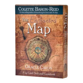 V Enchanteds Zemljevid 54 Oracle Kartice Krovom Skrivnostno Angleški Tarot Vedeževanje Usoda