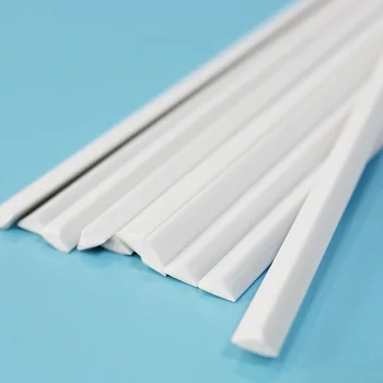 Varjenje PVC palice plastični odbijač orodja za popravilo karoserije vroč zrak pištolo stroj trikotnik 4x4x6mm bela