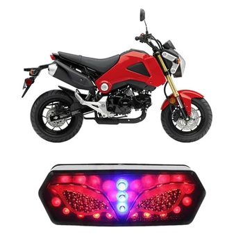 Vgrajena LED Vključite Signal Zavore Rep Svetlobe, Oko za Honda Grom MSX 125-2019