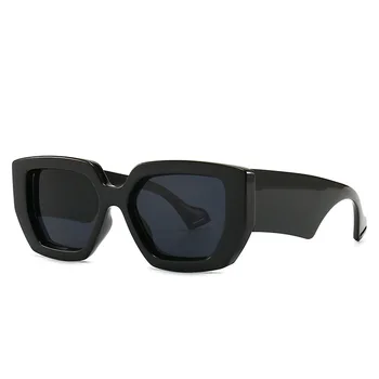 Vintage Trendy Kvadratnih Močen Prevelik Sončna Očala Moških 2020 Blagovno Znamko Design Retro Debel Okvir Elegantna Krepko Sončna Očala Odtenki Moški S320