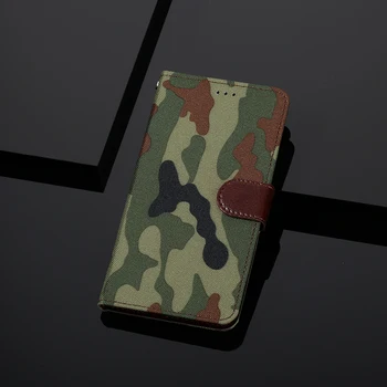 Vojska Zeleni Telefon Primeru za Alcatel 1S 2020 Primeru Zajema Flip Denarnice PU Usnjena torbica za sony ericsson 1S 5028Y 5028D 2020 Knjigo Kritje