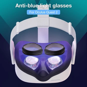 VR Pribor Za Oculus Quest 2 VR Očala Magnetni Eyeglass Anti-Modra Objektiv Okvir Posnetek Objektiv Zaščito Za Oculus Quest2