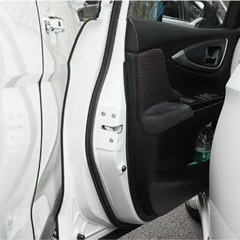 Vrata avtomobila zaščitnik Silikonsko zaščito zaviti Vrat & Pasu line anti-barve odporen na praske trakovi avto dodatki