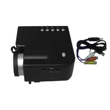 Vroče UC28B+ Home Projektor Mini Mini Prenosni 1080P HD Projekcija Mini LED Projektor Za Domači Kino Zabava