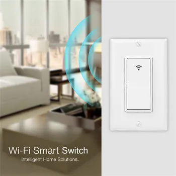 WiFi Smart Stenska Stikala za Luč Smart Life/Tuya APP Daljinski upravljalnik Deluje z Amazon Alexa Echo googlova Domača stran IFTTT