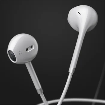 Wnobcot blagovne Znamke 3,5 mm Slušalke Za iPhone Xiaomi Huawei Igralec Univerzalno Žično Nadzor Z Mic Mobilni Telefon, Slušalke