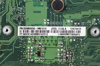 X555LA Motherboard i3 4GB REV3.6 Za Asus X555LD X555LP X555L F555L K555L Prenosni računalnik z matično ploščo X555LA Mainboard X555LA Motherboard