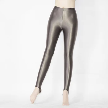 XCKNY 2020 novo barvo XS-3XL satenast sijaj motno korak pantyhose sijoče mokrega videza nogavice seksi svilene nogavice Japonski slim visoko hlače