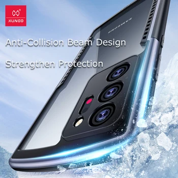 XUNDD Shockproof Ohišje Za Samsung Note 20 Ultra Primeru Zaščitni Pokrov zračne blazine Odbijača Pregleden Lupini Za Samsung Note 20 Primeru