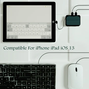 Za Apple Lightning na USB Adapter Za iPhone, iPad iOS13 Pen Drive Tipkovnica Priključek za Miško Multi-Port USB 3.0 Hub OTG Pretvornik