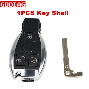 Za Benz, Smart Key Lupini 3 Gumb za Mercedes Benz Montaža z VVDI Ključne Popolnoma