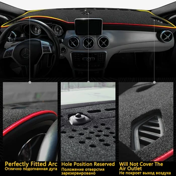 Za Chevrolet Sonic AVEO Holden Barina 2011~2018 Anti-Slip Mat nadzorna plošča Pokrov Pad Sonce Odtenek Dashmat Zaščito Pribor T300 RS
