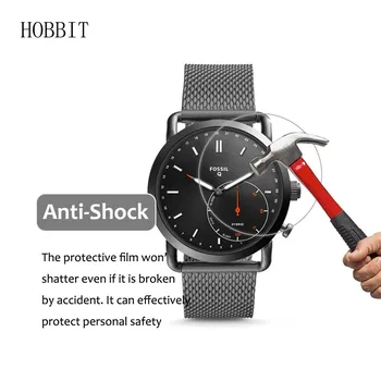 Za Fosilna goriva Q Avtobusu / Q Goodwin Nano eksplozijam Zaščitnik Zaslon Visoke Ločljivosti Anti-shock Smartwatch LCD Stražar Film