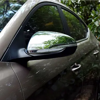 Za Hyundai Elantra Avante 2016 2017 Limuzina Chrome 2pcs Strani vzvratnimi ogledali Kritje Trim za Varovanje sluha Avto Styling