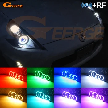 Za Nissan 370Z 370 Z Z34 Fairlady 2009-2020 RF daljinski Bluetooth APP Multi-Barvni Ultra svetla RGB LED Angel Eyes Dnevno Svetlobo