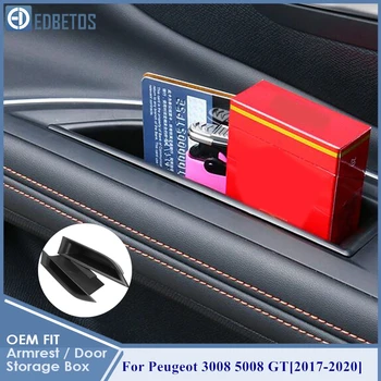 Za Peugeot Pribor Armrest Škatla Za Shranjevanje Posode Za Peugeot 3008 5008 2017 2018 2019 Dodatki Notranjost Vrat Škatla Za Shranjevanje