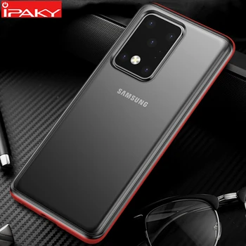 Za Samsung S20 Primeru Čarobno Shadow IPAKY S20 Plus Primeru Mehko Odbijača PC Hibridni Shockproof za Samsung Galaxy S20 Ultra Primeru