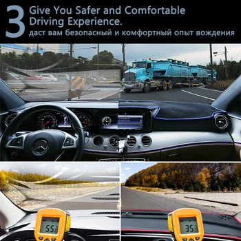 Za Toyota C-HR 2017 2018 2020 CHR C VP nadzorna plošča Pokrov Zaščitni Ploščici Preproga na Armaturno Ploščo Anti-UV Dashmat Mat Avto Dodatki