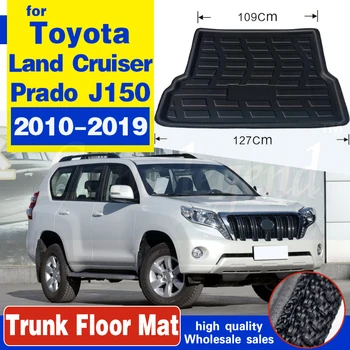 Za Toyota Land Cruiser Prado J150 150 7-Sedeži 2010 - 2019 Boot Tovora Linijskih Pladenj Trunk Mat Tla Preproga 11-2013 2016