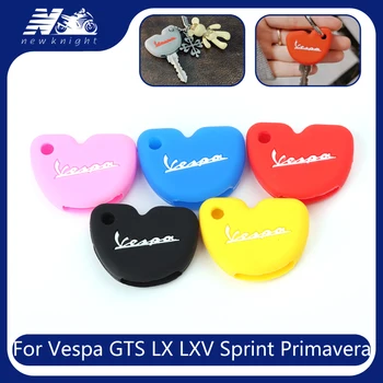Za Vespa Vseh Model GTS LX LXV Sprint Merano 150 125 250 300 Dodatki 5 Kos Barva Silikonske Gume Ključni Fob Nastavite Primeru Zajema