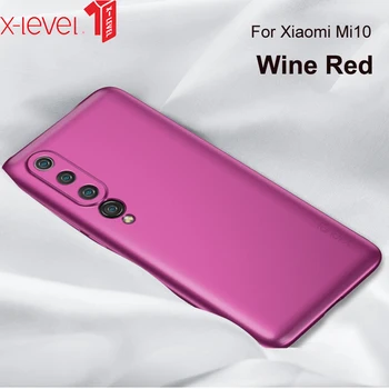 Za Xiaomi Mi 10 Primeru X-Raven Ultra Tanko Mehko TPU Silikon Mat Hrbtni Pokrovček za Xiaomi Mi 10 Pro Primeru Coque za Mi10 Primeru