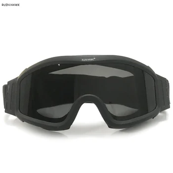 Zunanji Očala Streljanje Očala Taktično Airsoft Paintball UV Zaščito Pohodništvo Očala, Kolesarjenje, Plezanje Anti-Fog Očala