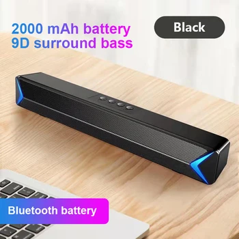 Zvočnik TV AUX, USB, FM RADIO Žično In Brezžično Bluetooth Domači Kino Surround SoundBar Za PC TV Zvočnikov Računalnika Soundbar 2020