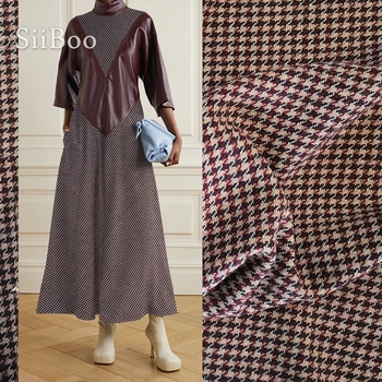 Škotski Vintage stil welsh kariran houndstooth vzorec tkanine, volna, tkanine, oblačila za zimski plašč obleke tissus kumaş telas SP5907